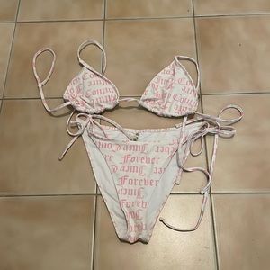 juicy x forever 21 bikini
